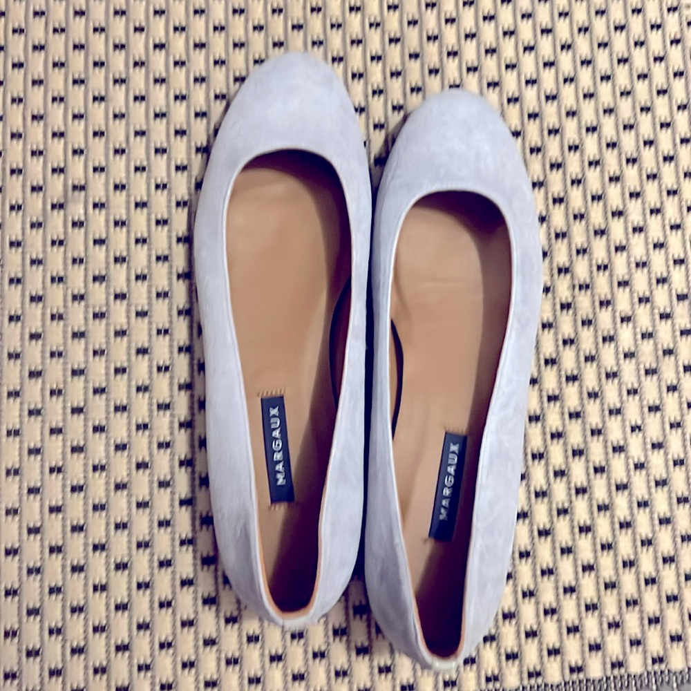 "The Classic" Margaux Leather Ballet Flats 40/10